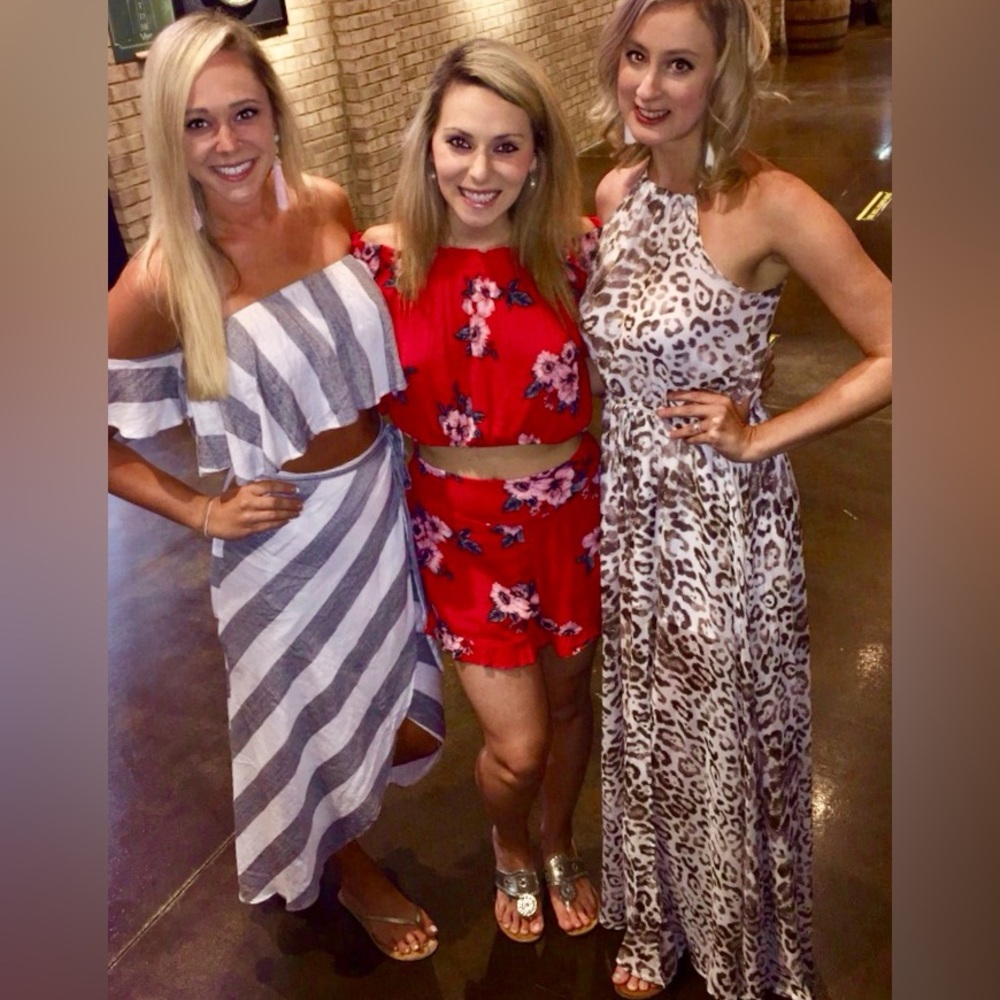 Leopard Print Maxi Dress